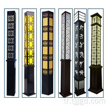 Açık güneş bahçe lambası